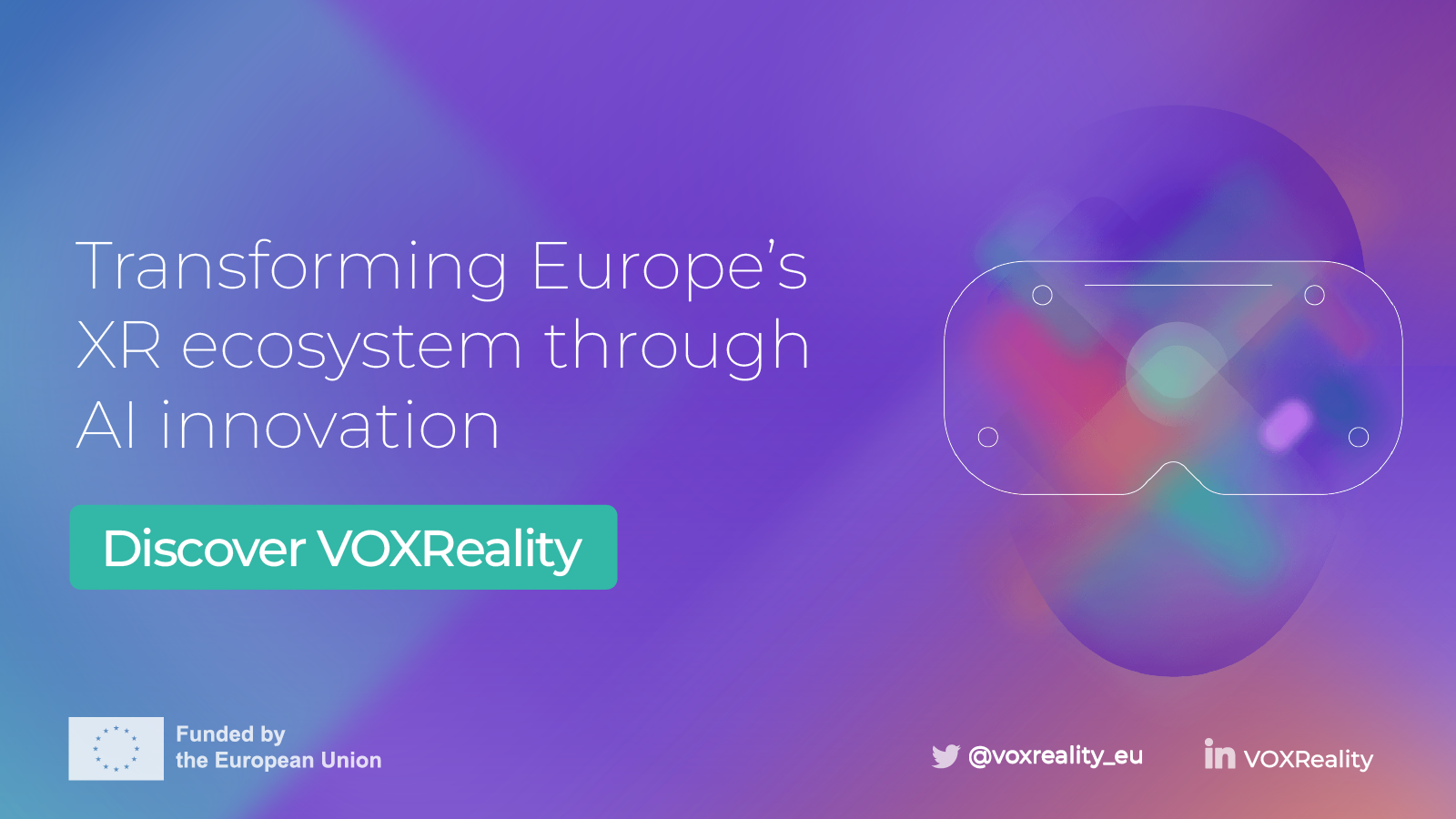 VOXReality Immersive Tech Week